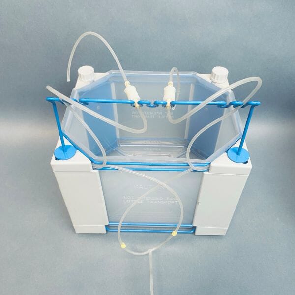 Dionex Eluent Organizer EO1 Dual Buckets with Pressure Guage Chromatography Systems Dionex