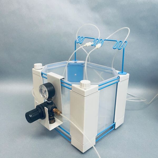 Dionex Eluent Organizer EO1 Dual Buckets with Pressure Guage Chromatography Systems Dionex