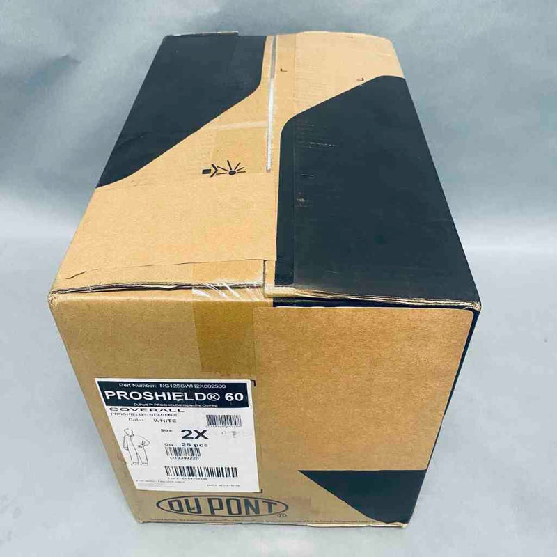 DuPont ProShield 60 2XL Coverall Case of 25 PPE DuPont