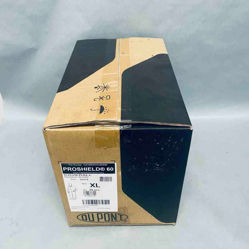 DuPont ProShield 60 Extra Large Coverall Case of 25 PPE DuPont
