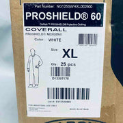 DuPont ProShield 60 Extra Large Coverall Case of 25 PPE DuPont