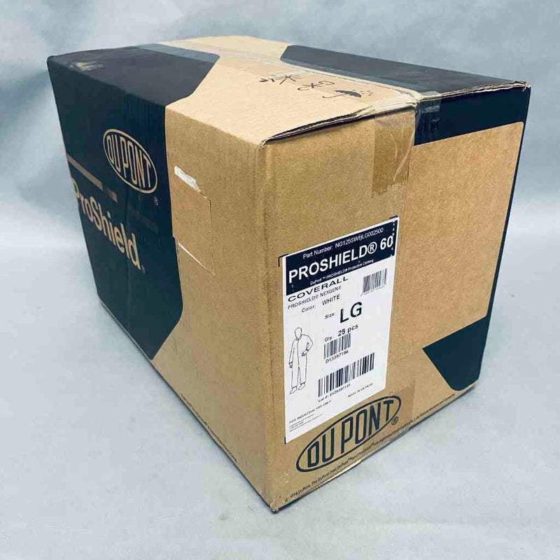 DuPont ProShield 60 Large Coverall Case of 25 PPE DuPont