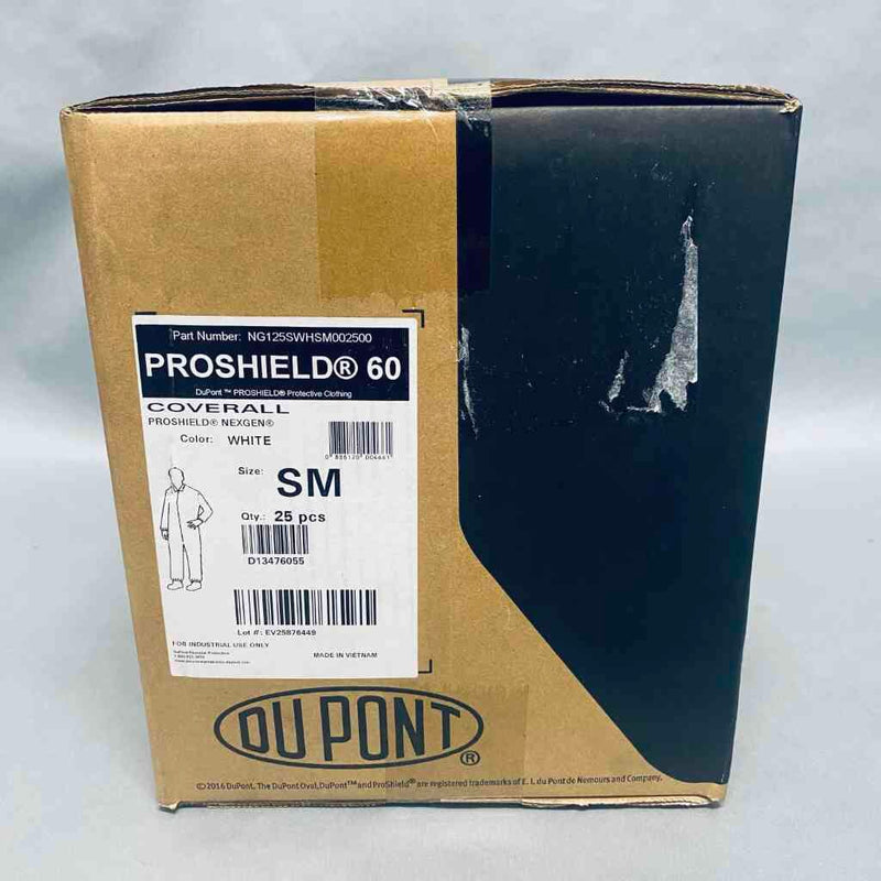 DuPont ProShield 60 Small Coverall Case of 25 PPE DuPont