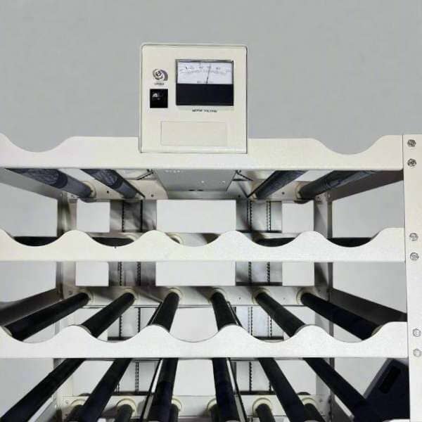 DWK Wheaton Roller Bottle Top Drive 5 x 11 6" Spacing 55 positions Cell Culture Tools DWK Wheaton