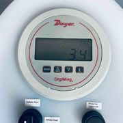 Dwyer DigiMag Differential Pressure Gauge 2 PSI with Housing Air Pressure Gauges Dwyer Instruments
