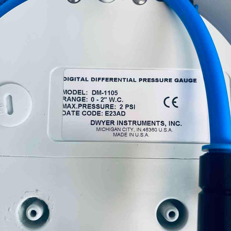Dwyer DigiMag Differential Pressure Gauge 2 PSI with Housing Air Pressure Gauges Dwyer Instruments