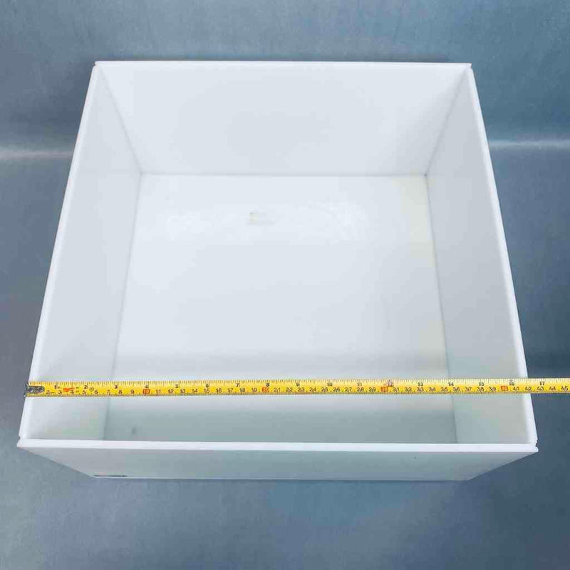 Dynalon Laboratory Tray 16 x 16 x 8 in. HDPE Sterilization Trays & Cases Dynalon