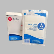 Dynarex Sterile Towel Drape Poly-Interlined 18 x 26 in Pack of 250 Towel Drapes Other Dynarex