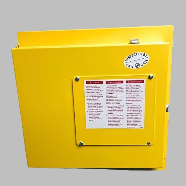 Eagle Bench Top Fire Cabinet 2 Gallon with Key Lab Equipment: Other Lab Equipment Eagle