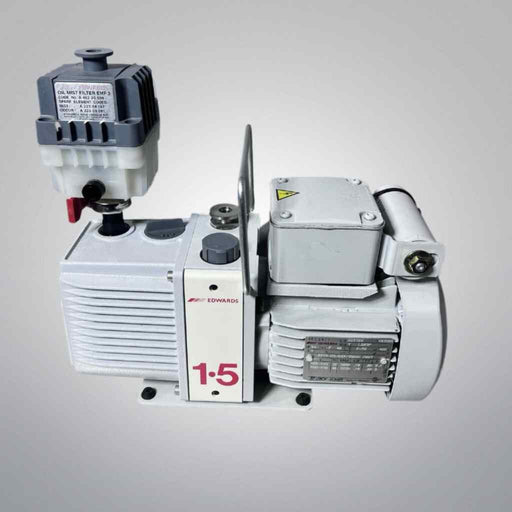 Edwards E2M1.5 Dual Stage Rotary Vane Vacuum Pump with Warranty Lab Equipment::Pumps, Pump Access. & Tubing Edwards
