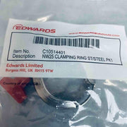 Edwards NW25 Clamping Ring Stainless Steel for Vacuum Pump Other Fittings & Adapters Edwards