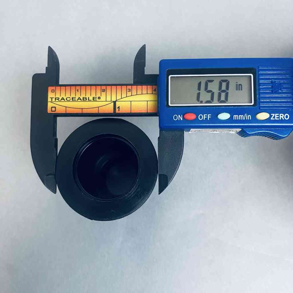 Edwards Vacuum Intake Adapter NW25 to 1 in. MBSP Plastic Connector ...
