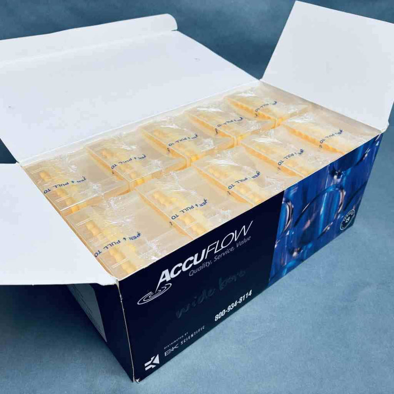 E&K Scientific Accuflow 2428-HR96S Pipette Tips 200 ul Wide Bore Sterile Case of 10 Racks Pipettes & Pipette Tips E&K Scientific