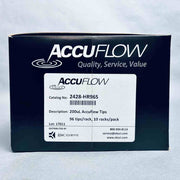 E&K Scientific Accuflow 2428-HR96S Pipette Tips 200 ul Wide Bore Sterile Case of 10 Racks Pipettes & Pipette Tips E&K Scientific