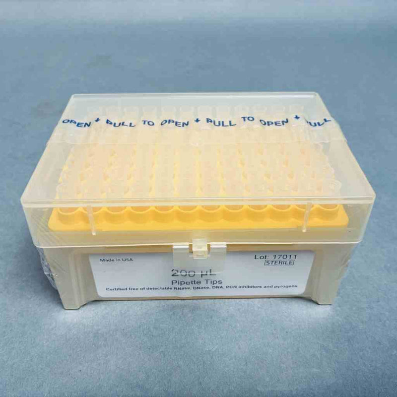 E&K Scientific Accuflow 2428-HR96S Pipette Tips 200 ul Wide Bore Sterile Case of 10 Racks Pipettes & Pipette Tips E&K Scientific