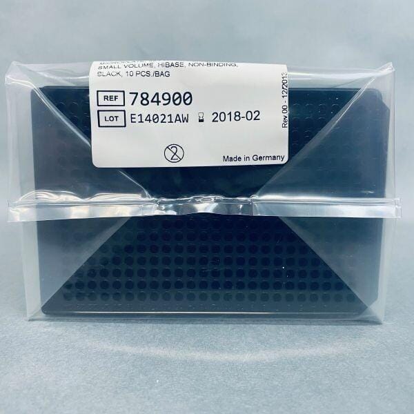 EK Scientific Microplate 384 Well Non-Binding Black Case of 40 Plates Microplates EK Scientific