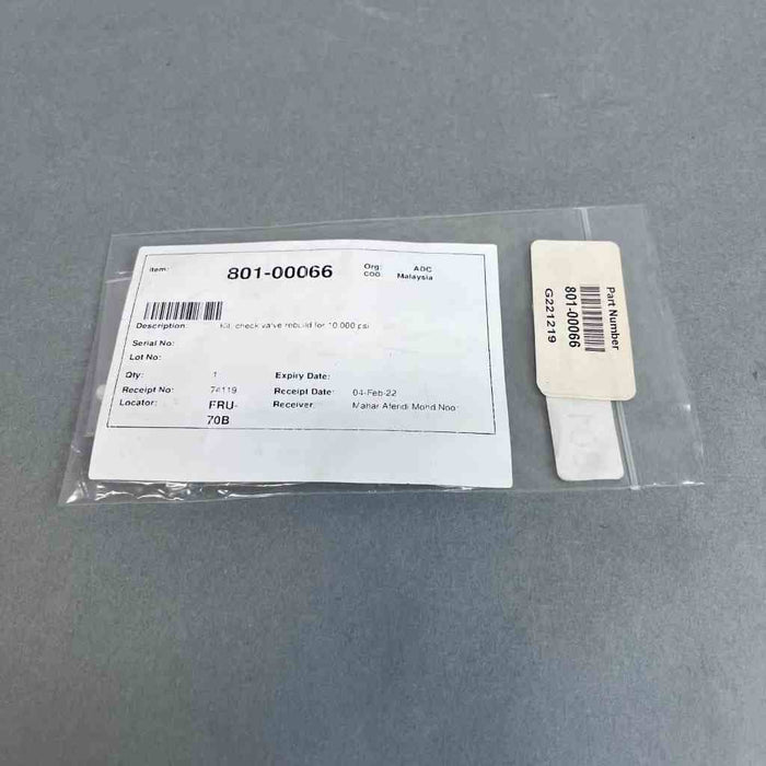 Eksigent Check Valve Rebuild Kit for 10,000 psi Other Valves & Manifolds Eksigent