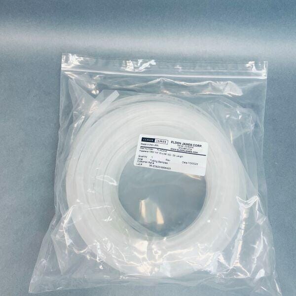 Eldon James Flexelene Tubing TPE 135C 1/4 in. ID 3/8 in. OD Total of 50 ft. Hose & Tubing Eldon James