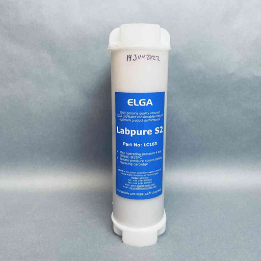 Elga LabPure S2 Purification Cartridge Pack Max Pressure 4 Bar Water Filters & Filtration Parts Elga