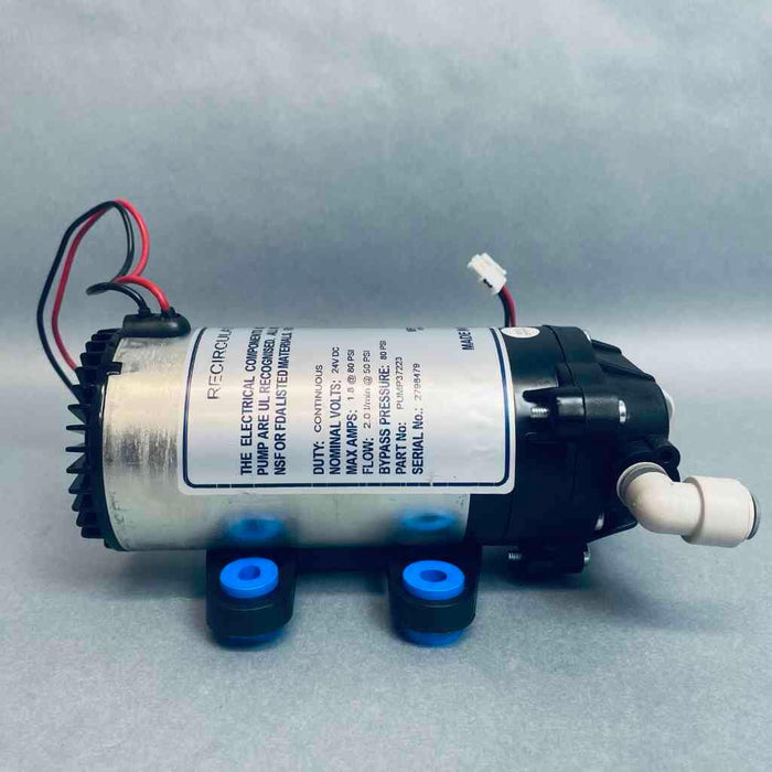Elga Recirculation Pump 24V 1.8A @ 80PSI Flow 2.0 l/min @ 50PSI Water Filters & Filtration Parts Elga
