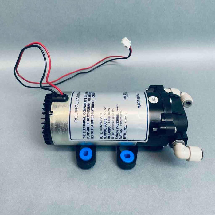 Elga Recirculation Pump 24V 1.8A @ 80PSI Flow 2.0 l/min @ 50PSI Water Filters & Filtration Parts Elga