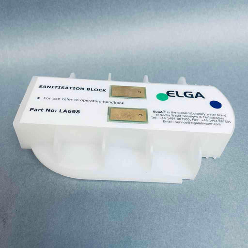 Elga Sanitization Bypass Block for PureLab Classic Water Filters & Filtration Parts Elga