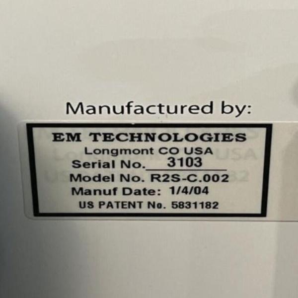 EM Technologies Remote Slit Sampler and Controller with Warranty Lab Equipment::Other Lab Equipment EM Technologies