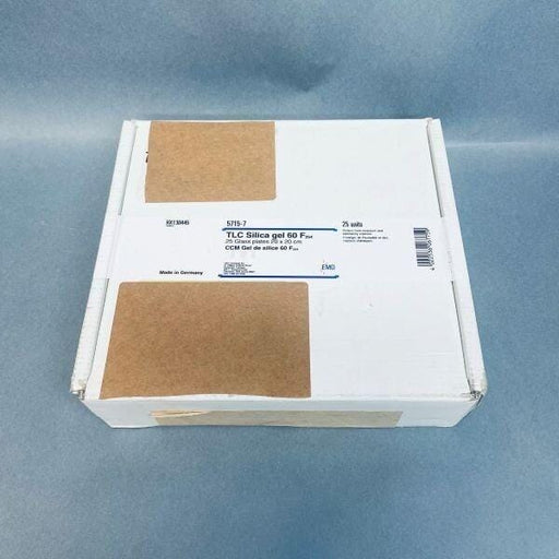EMD TLC Silica Gel 60 F254 20 x 20 cm Pack of 25 Glass Plates Chromatography Columns & Reservoirs EMD
