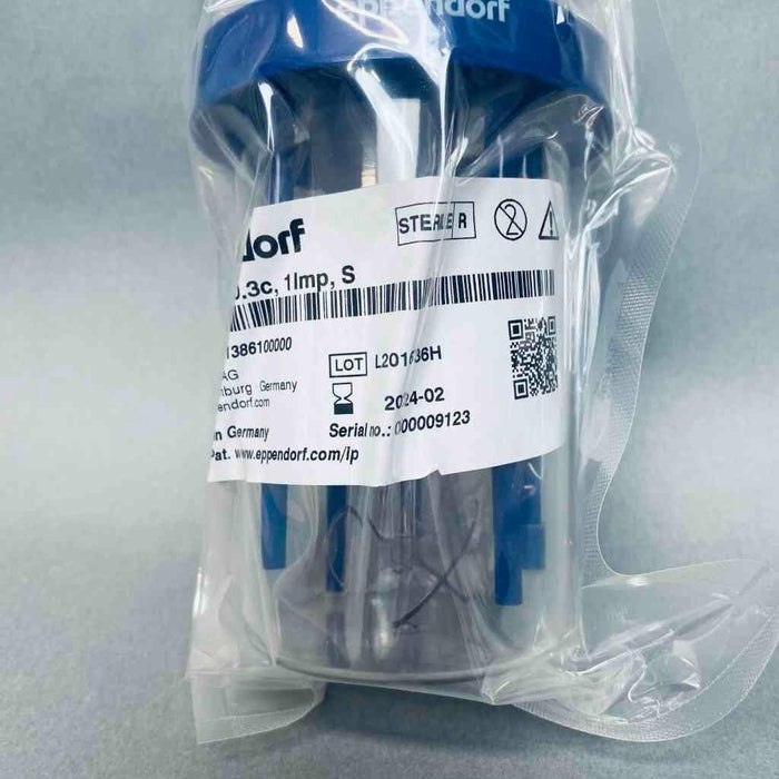Eppendorf BioBLU Bioreactor 0.3c Single Use Sterile Pack of 4 Bioreactors Bioreactors & Fermenters Eppendorf