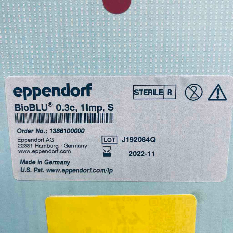Eppendorf BioBLU Bioreactor 0.3c Single Use Sterile Pack of 4 Bioreactors Bioreactors & Fermenters Eppendorf