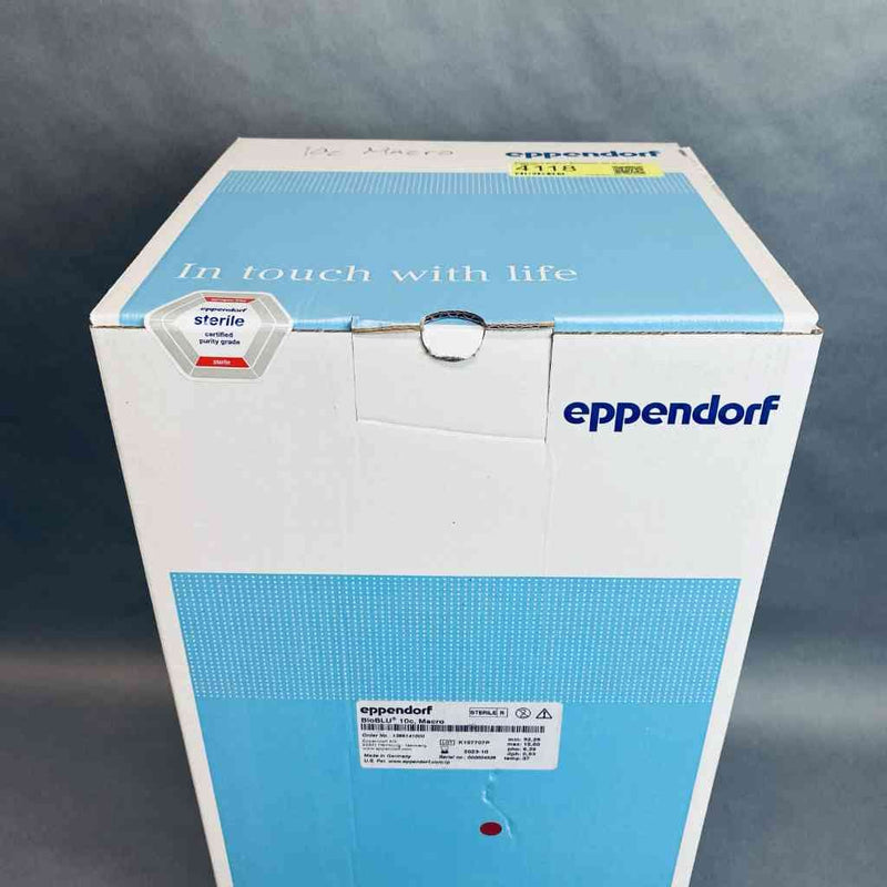 Eppendorf BioBLU Bioreactor 10c Macro Single Use 13.3 L Sterile Bioreactors & Fermenters Life Sciences Trading