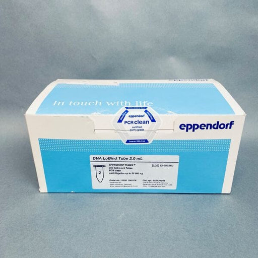 Eppendorf Centrifuge LoBind Tube Safe-Lock 2 ml PP Pack of 250 Tubes Test Tubes Eppendorf