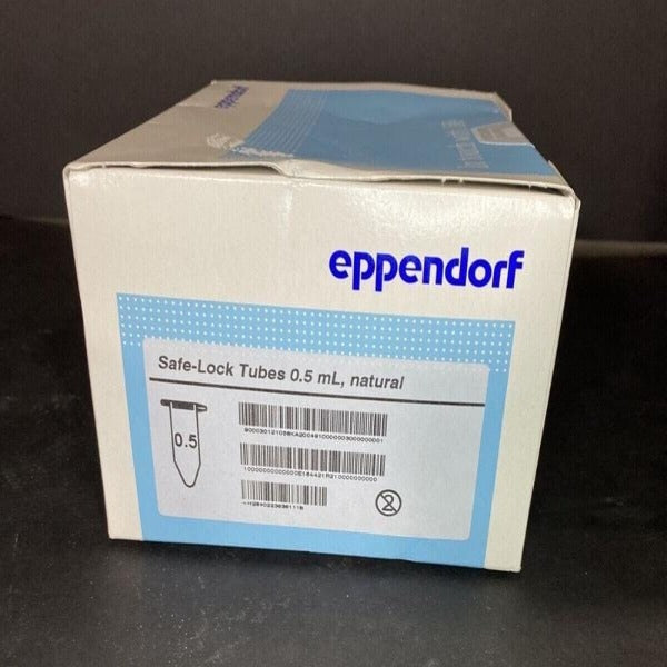 Eppendorf Centrifuge Tube 0.5 ml with Snap Cap 1000 Tubes Lab Consumables::Tubes, Vials, and Flasks Eppendorf