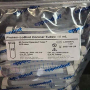 Eppendorf Centrifuge Tube 15 ml Protein LoBind PCR Clean Case of 200 Tubes Centrifuge Tubes Eppendorf