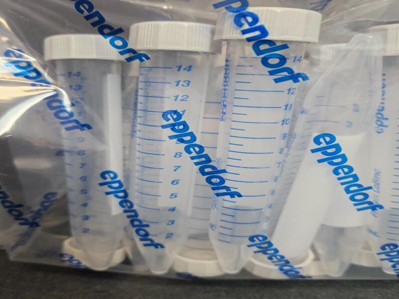 Eppendorf Centrifuge Tube 15 ml Protein LoBind PCR Clean 200 Tubes
