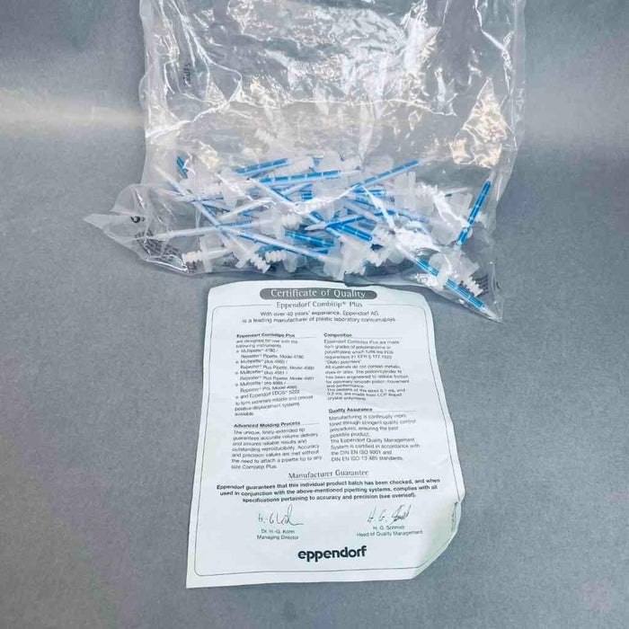 Eppendorf Combitips Plus 0.5 ml Lot of 43 Tips Pipets & Pipette Tips Eppendorf