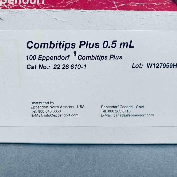 Eppendorf Combitips Plus 0.5 ml Lot of 43 Tips Pipets & Pipette Tips Eppendorf