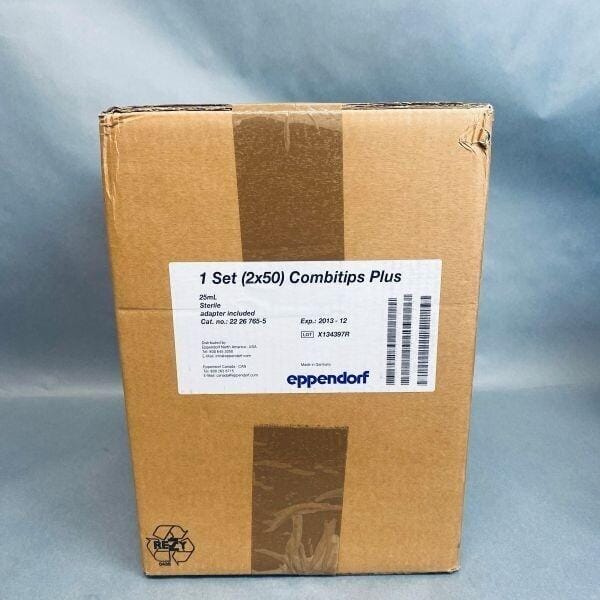 Eppendorf Combitips Plus Pipette Tips 25 ml with Adapter Total of 100 Pipettes Pipets & Pipette Tips Eppendorf