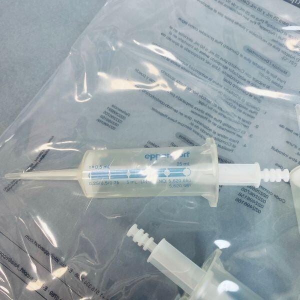 Eppendorf Combitips Plus Pipette Tips 25 ml with Adapter Total of 100 Pipettes Pipets & Pipette Tips Eppendorf