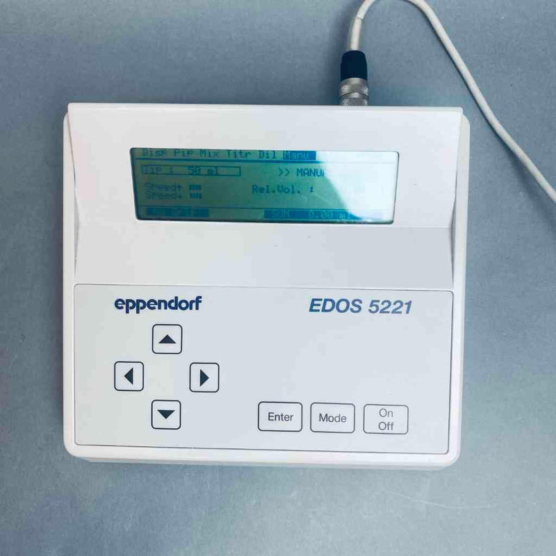 Eppendorf EDOS 5221 Electronic Dispensing Pipetting System Controller Only Pipettors/Automatic Pipettes Eppendorf