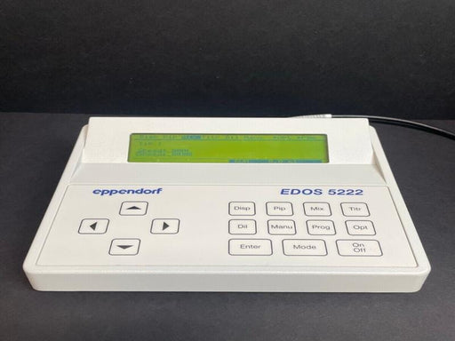 Eppendorf EDOS 5222 Pipetting System Controller with Cord Pipettes & Pipette Tips Eppendorf