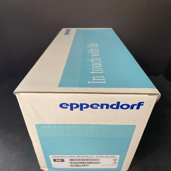 Eppendorf Microplate 96 Well 2000 ul Deepwell PP Sealed 2 Cases of 20 Plates Ea Lab Consumables::Storage and Culture Plates Eppendorf