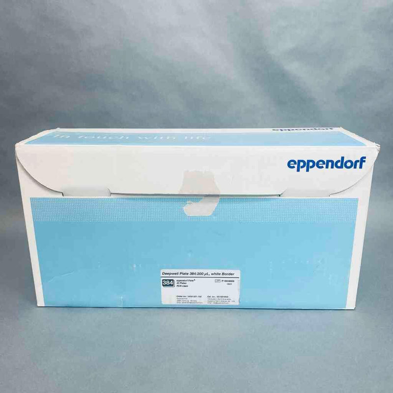 Eppendorf Microplate Deepwell 384 Well PCR Clean Box of 40 Plates Petri Dishes/Culture Plates Eppendorf