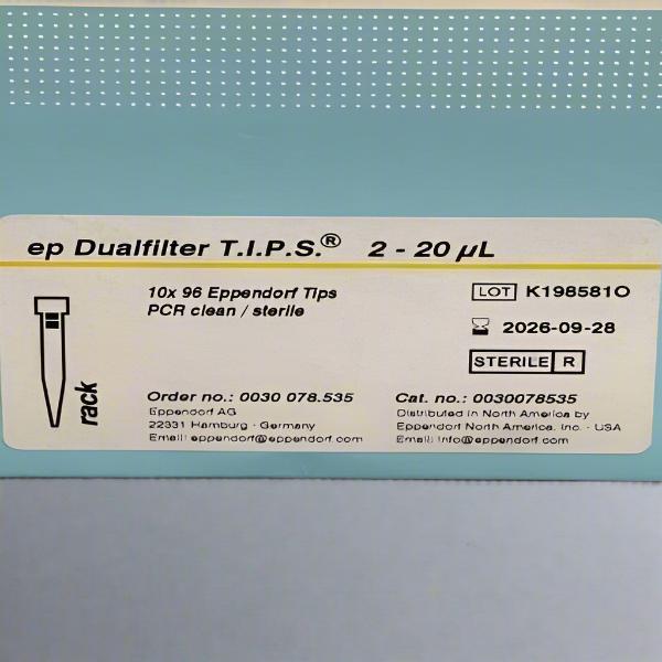 Eppendorf Pipette Tips 20 ul Dualfilter — Life Sciences Trading