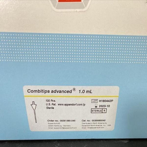 Eppendorf Pipette Tips Combitips Advanced 1 ml Pack of 100 Tips Pipettes & Pipette Tips Eppendorf