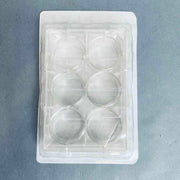 Falcon 353046 Microplate with Lid 6 Well Individually Sealed Case of 50 Plates Petri Dishes/Culture Plates Falcon