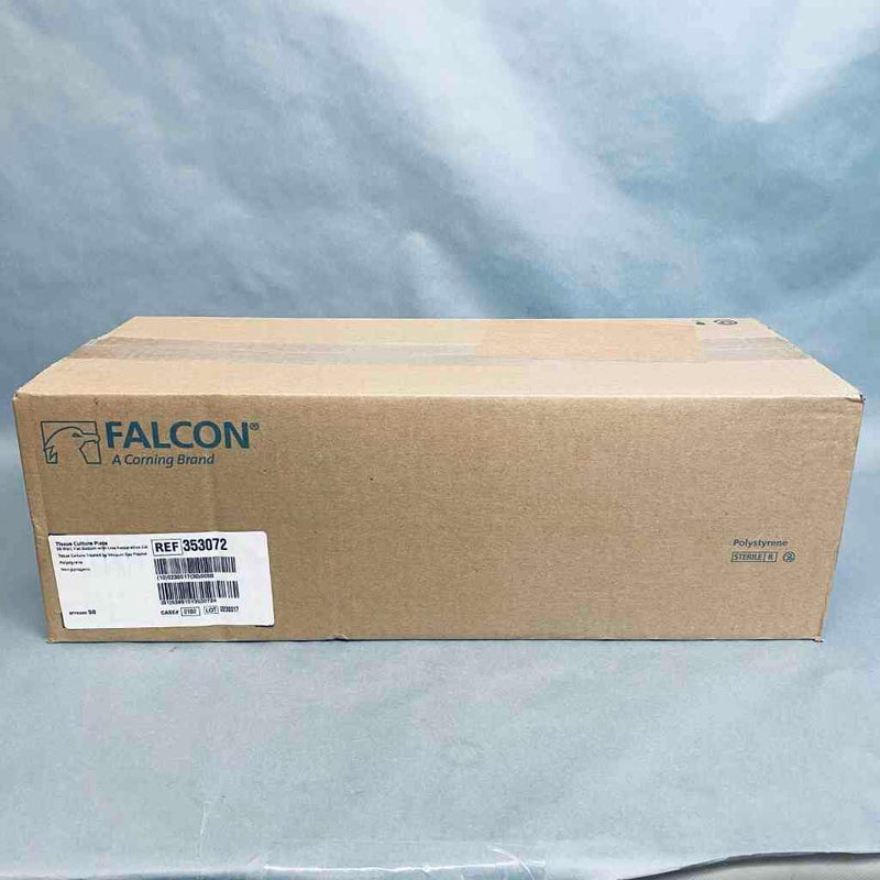 Falcon 353072 Microplate with Lid 96 Well Individually Sealed 50 Plates Petri Dishes/Culture Plates Falcon