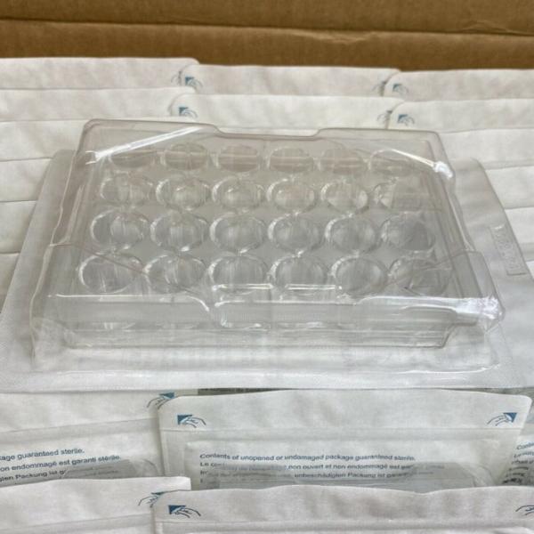 Falcon Culture Plates with Lids 24 Well Individually Sealed Total of 31 Plates Lab Consumables::Storage and Culture Plates Falcon