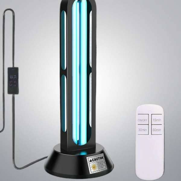 Figoal Ultraviolet Disinfection Lamp 110 V 38 W with Timer and Remote Lighting Units Figoal