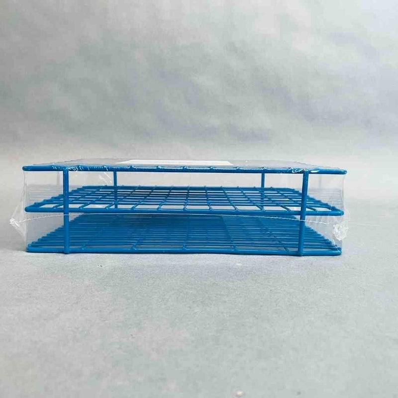 Fisher Brand Test Tube Rack HDPE Coated 108 Well 16 mm Dia Lot of 2 Racks Tube Racks Fisher Brand